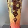 Elégant grand vase Le Verre Français série "Chênes" Ref LVF265 – Image 3