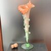 Vase Art Nouveau à l'ouraline "Corolle" de Murano DLG Salviati Ref MNO651