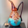 Extraordinaire vase pichet Le Verre Français série Papillons Ref LVF823