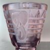 Impressionnant vase Art Déco aux Eléphants profondément gravé à l'acide par Muller Frères Lunéville Ref MUL856 – Image 5