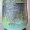 Sublime vase impressionniste de Legras "Lac Arboré au Crépuscule" Ref L902 – Image 2
