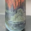 Sublime vase impressionniste de Legras "Lac Arboré au Crépuscule" Ref L902 – Image 3