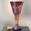 Très beau vase Le Verre Français série Raisins Ref LVF165