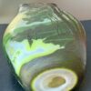 Sublime et imposant vase Legras "Paysage Lacustre Vert aux bateaux" Ref L153 – Image 6