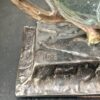 Grande sculpture de Chat en Bronze et Pâte de Verre d'Yves Lohé Ref YLO214 – Image 2