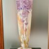 Majestueux vase géant Charder Le Verre Français "Ancolies" Ref LVF294 – Image 4