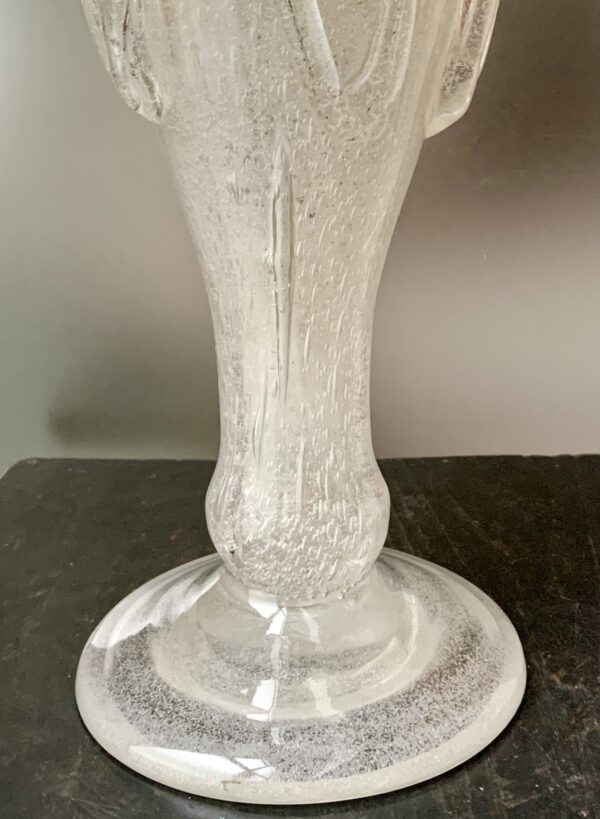 Impressionnant vase moderniste Schneider de la rare série "Rustique" Ref SCH316 – Image 5