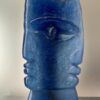 Sublime sculpture cubiste Triade en pâte de verre de Daum France / Bernard Citroën Ref DF284 – Image 3