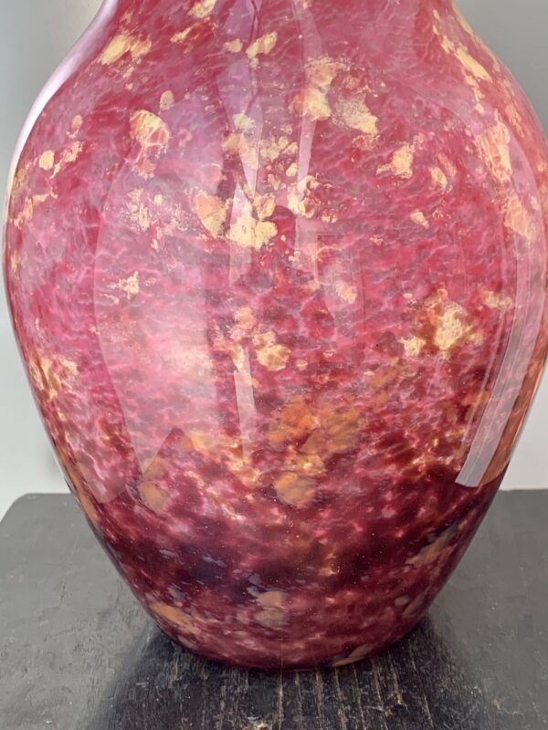 Imposant vase Schneider Art Déco série Jade Ref SCH332 – Image 3