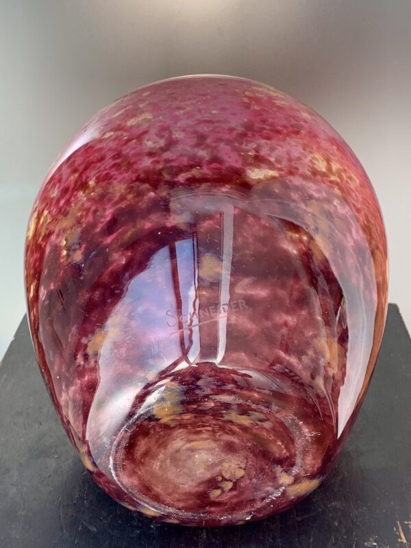 Imposant vase Schneider Art Déco série Jade Ref SCH332 – Image 6