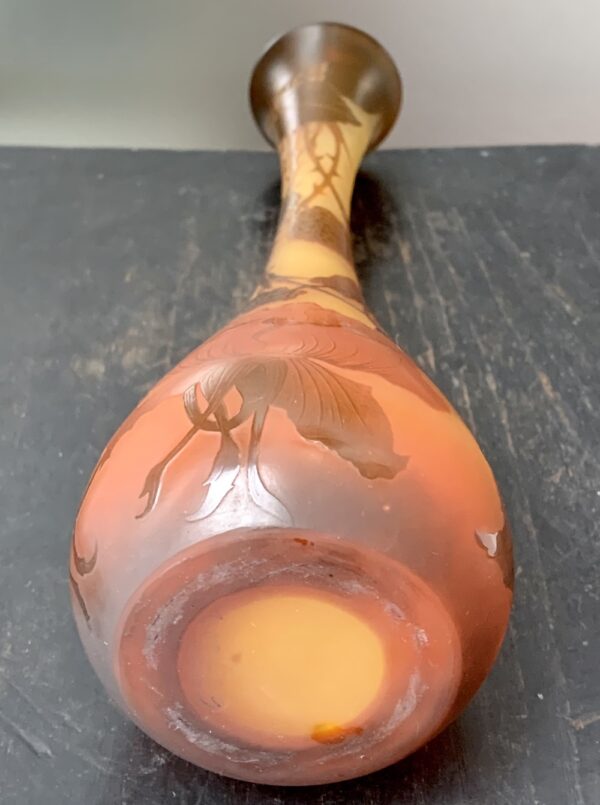 Très élégant vase D'Argental au superbe décor de roses Ref DAR329 – Image 6