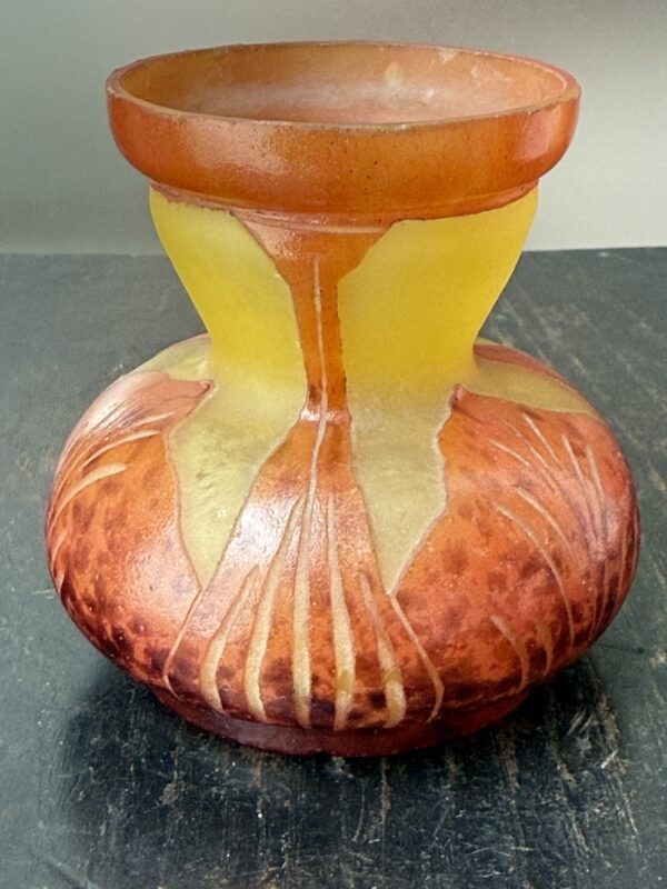 Mini vase Le Verre Français série Feuilles De Tabac Ref LVF365 – Image 3