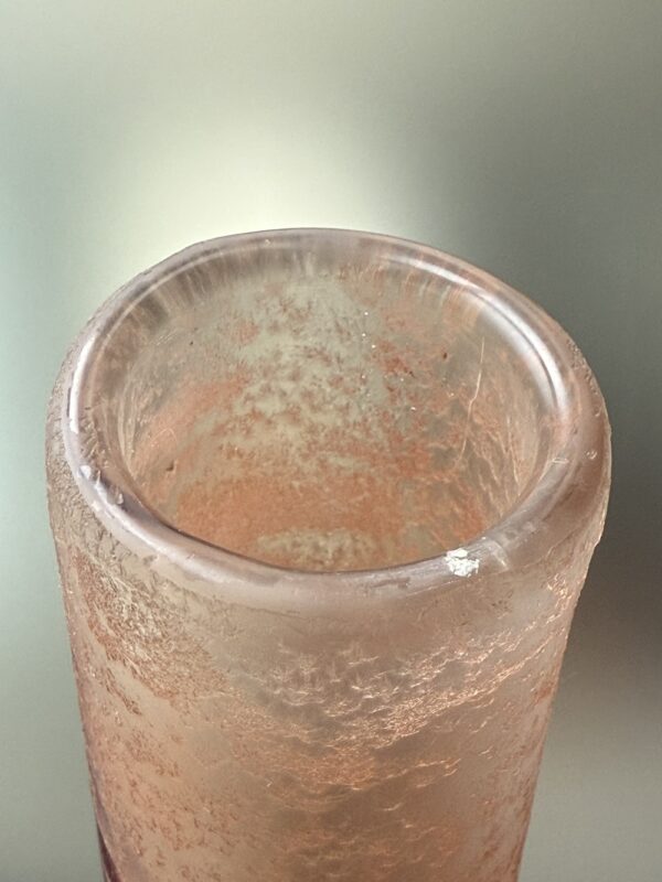Extraordinaire vase géant Legras série Rubis modèle "Bouquetier Arabe" Ref L374 – Image 5