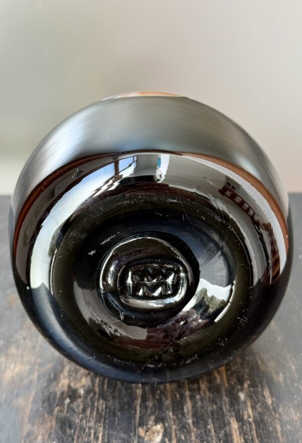 Très beau vase noir Maure-Vieil aux oxydes intercalaires Ref MV388 – Image 6