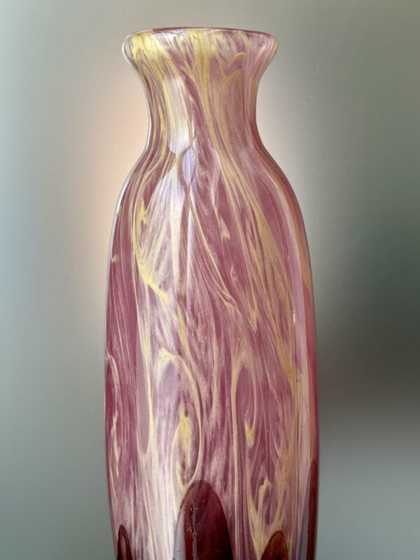 Majestueux grand vase balustre Schneider série Marbré Ref SCH404 – Image 3