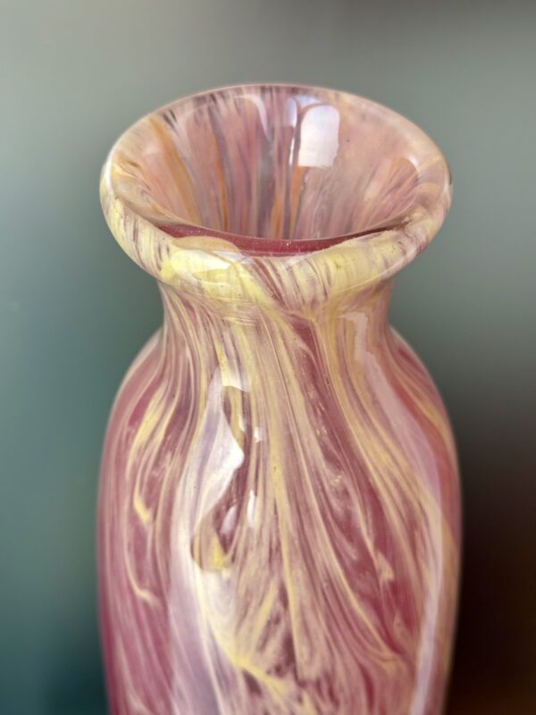 Majestueux grand vase balustre Schneider série Marbré Ref SCH404 – Image 5