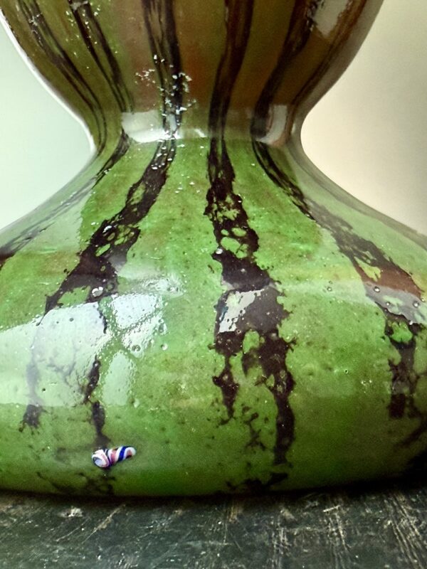 Majestueux et sublime vase géant Le Verre Français série Libellules Ref LVF453 – Image 2