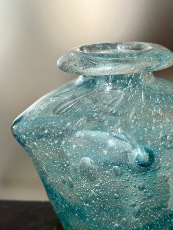Extraordinaire vase OVNI de la série "Écailles" par Schneider Ref SCH429 – Image 3