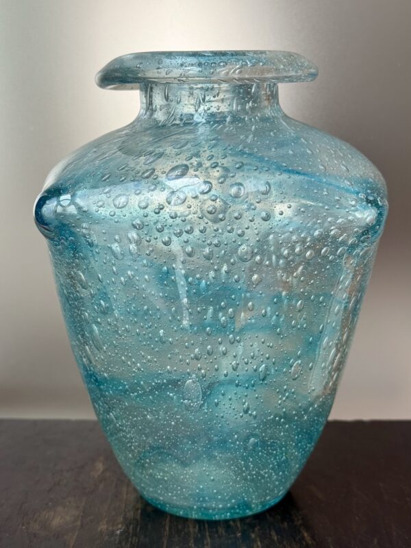 Extraordinaire vase OVNI de la série "Écailles" par Schneider Ref SCH429 – Image 4