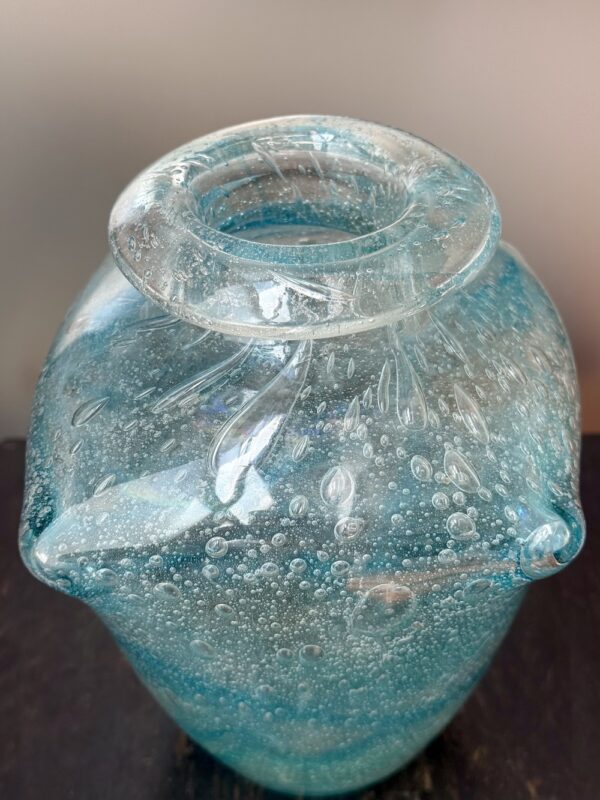 Extraordinaire vase OVNI de la série "Écailles" par Schneider Ref SCH429 – Image 6